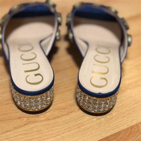 gucci jeweled slides|Gucci slides expensive.